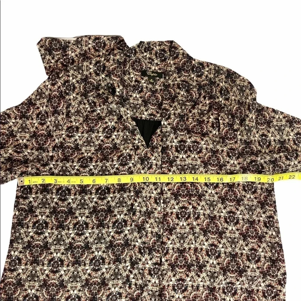 Cupio 70s Style Bow Tie Collar Dress - Picture 11 of 13